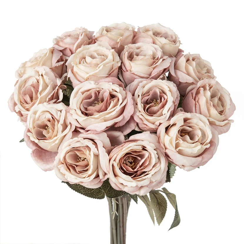 

Artificial Flowers Silk Roses Wedding Bridal Bouquet Holiday Festival Outdoor Garden Car Home Decor Table DIY Gift Box Hot Sales