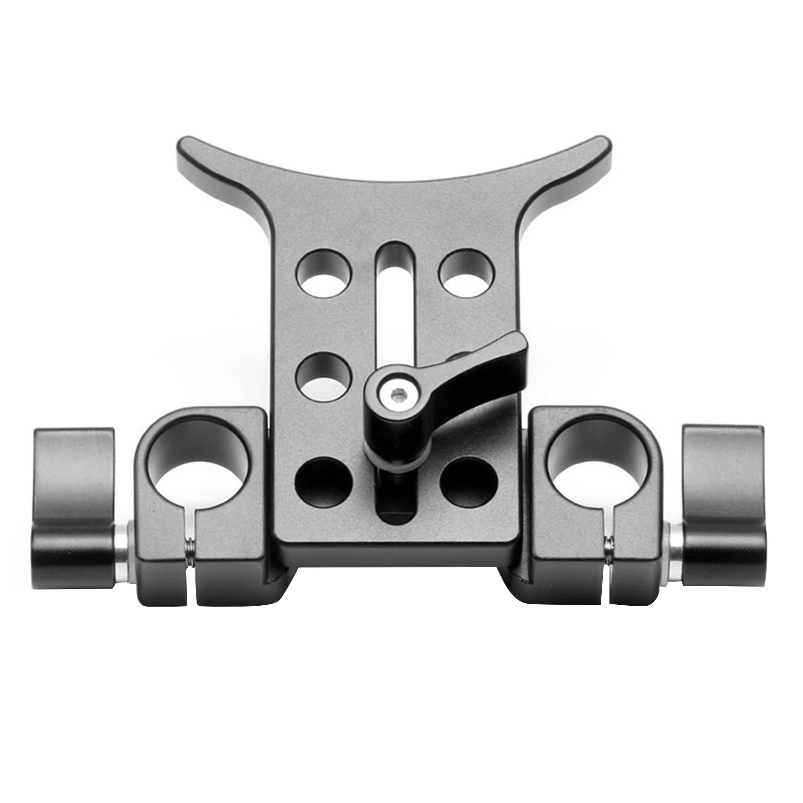 Aluminum Alloy 15mm Telephoto Lens Support Bracket Adapter For 15mm Extention Tube Clip Rig Rod Clamp System Camera Accessories