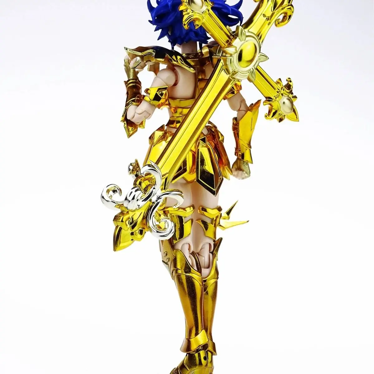 En Stock GT Saint Seiya estilo cáncer femenino Pamela tela dorada contrato sagrado aleación articulada figura de acción de Anime