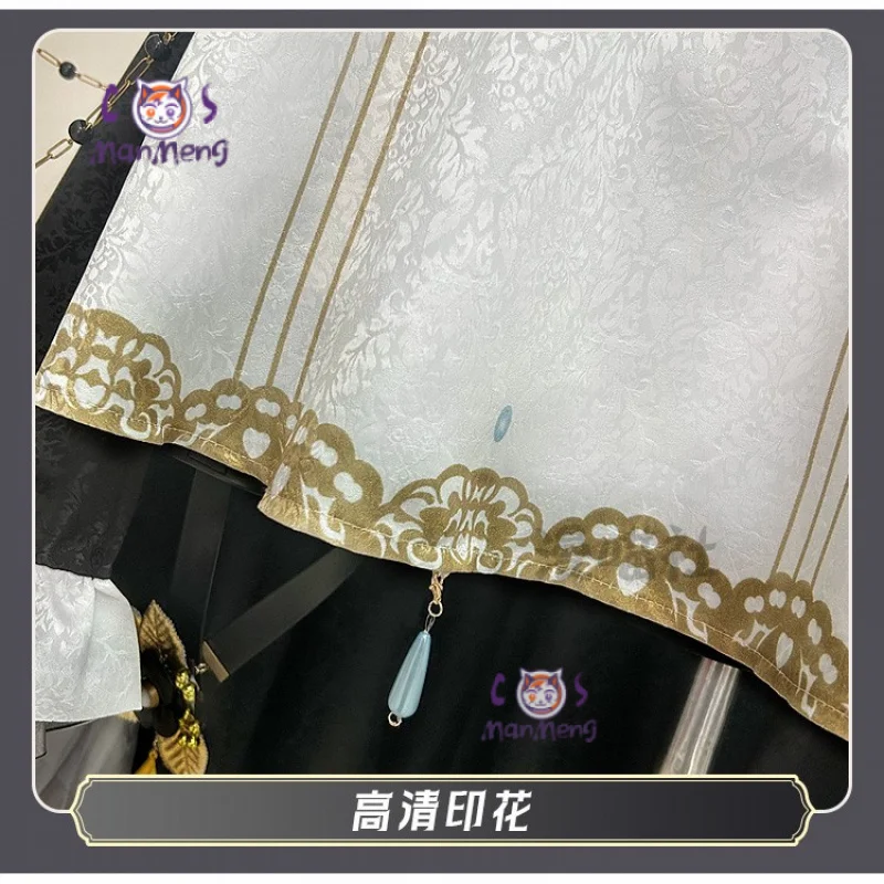 Anime Nu: Carnival Rei Cosplay Costume Sweet Beauty Servant Lolita Dress Accessories Props Halloween Uniform Rei Woman Man Set