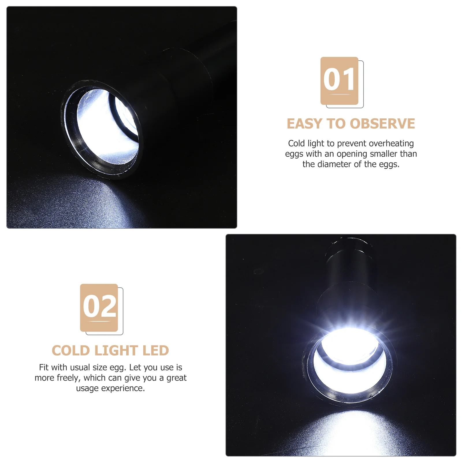 

Professional Egg Candling Lamp High Light Incubation Information Correctly Durable Poultry Incubation Equipment