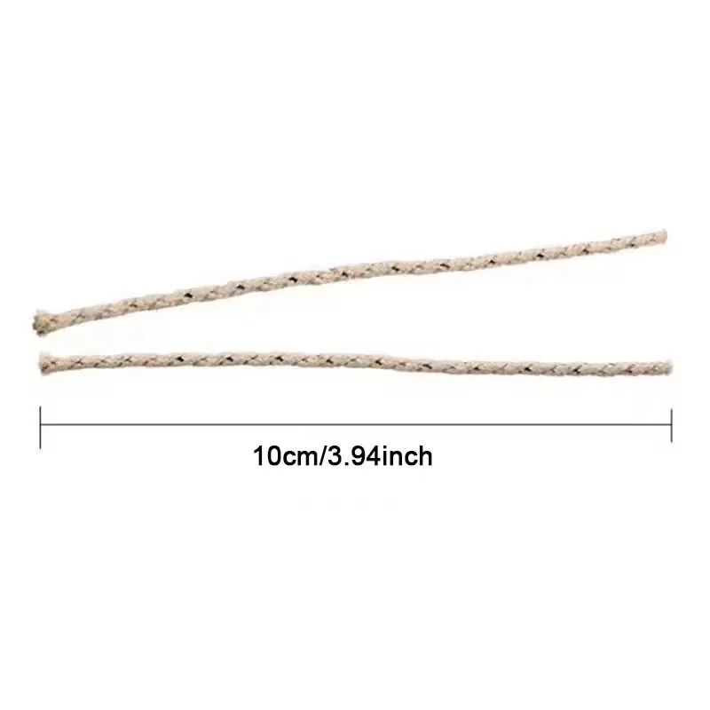 10/50pcs Copper Wire Cotton Core Wicks For Zippo Kerosene Oil Petrol Lighter Universal Replacement Accessories Wholesale