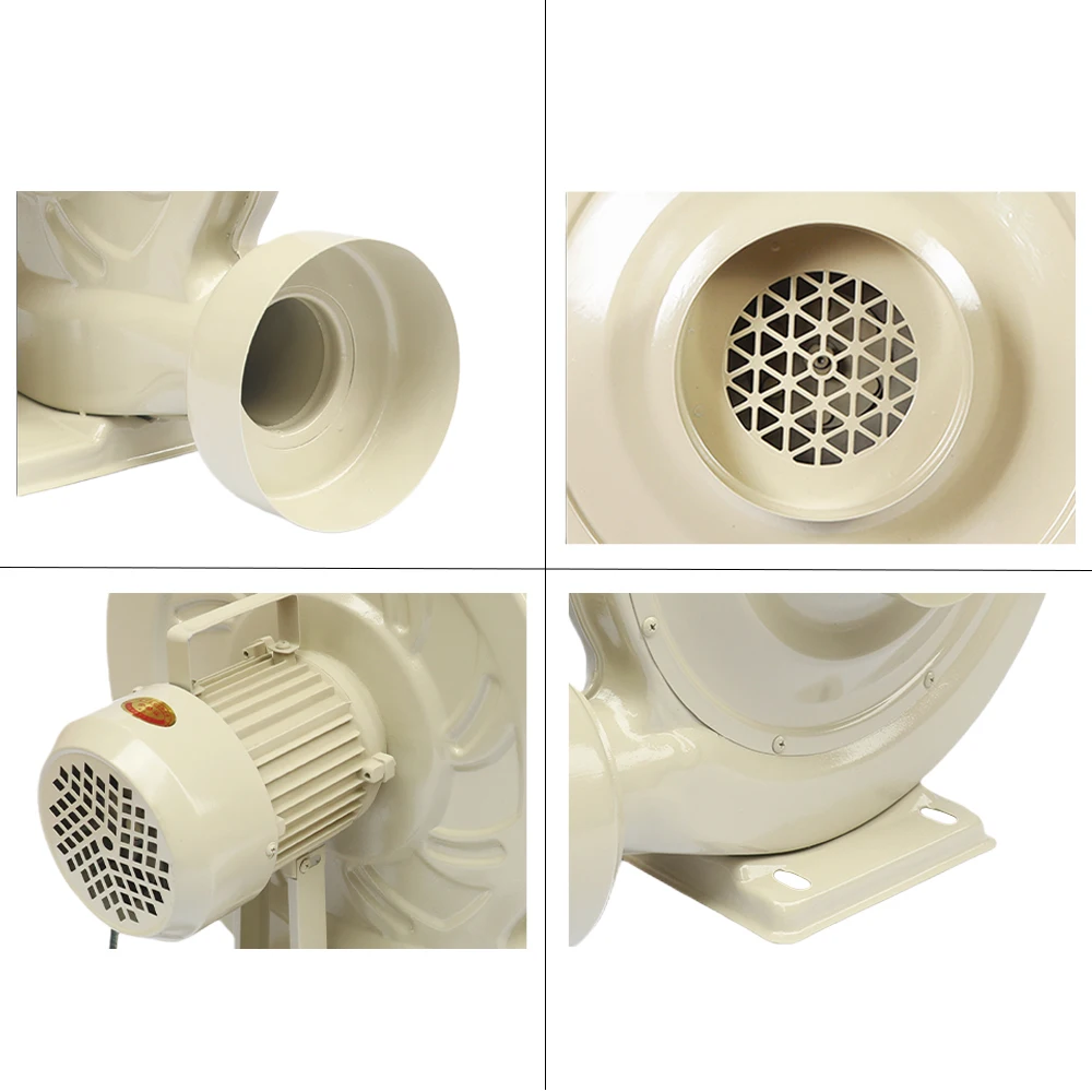 220V 550W Centrifugal Exhaust Fan Air Blower for CO2 Laser Engraving Cutting Machine Medium Pressure Low Noise