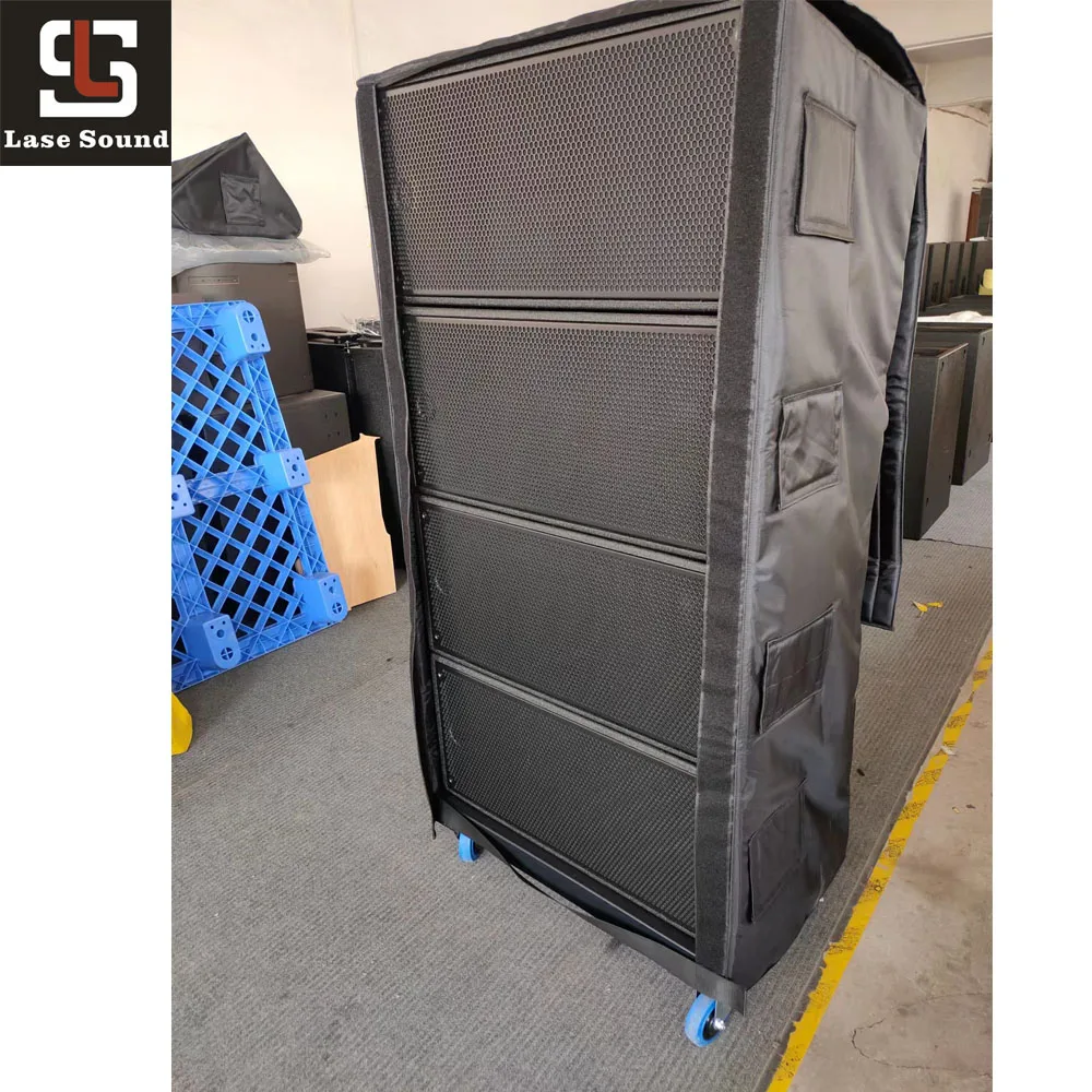 

2025 Hot Sale Professional Sound System Plastic Active Line Array Double 10 Inch Speakers Output Power 8ohm Impedance