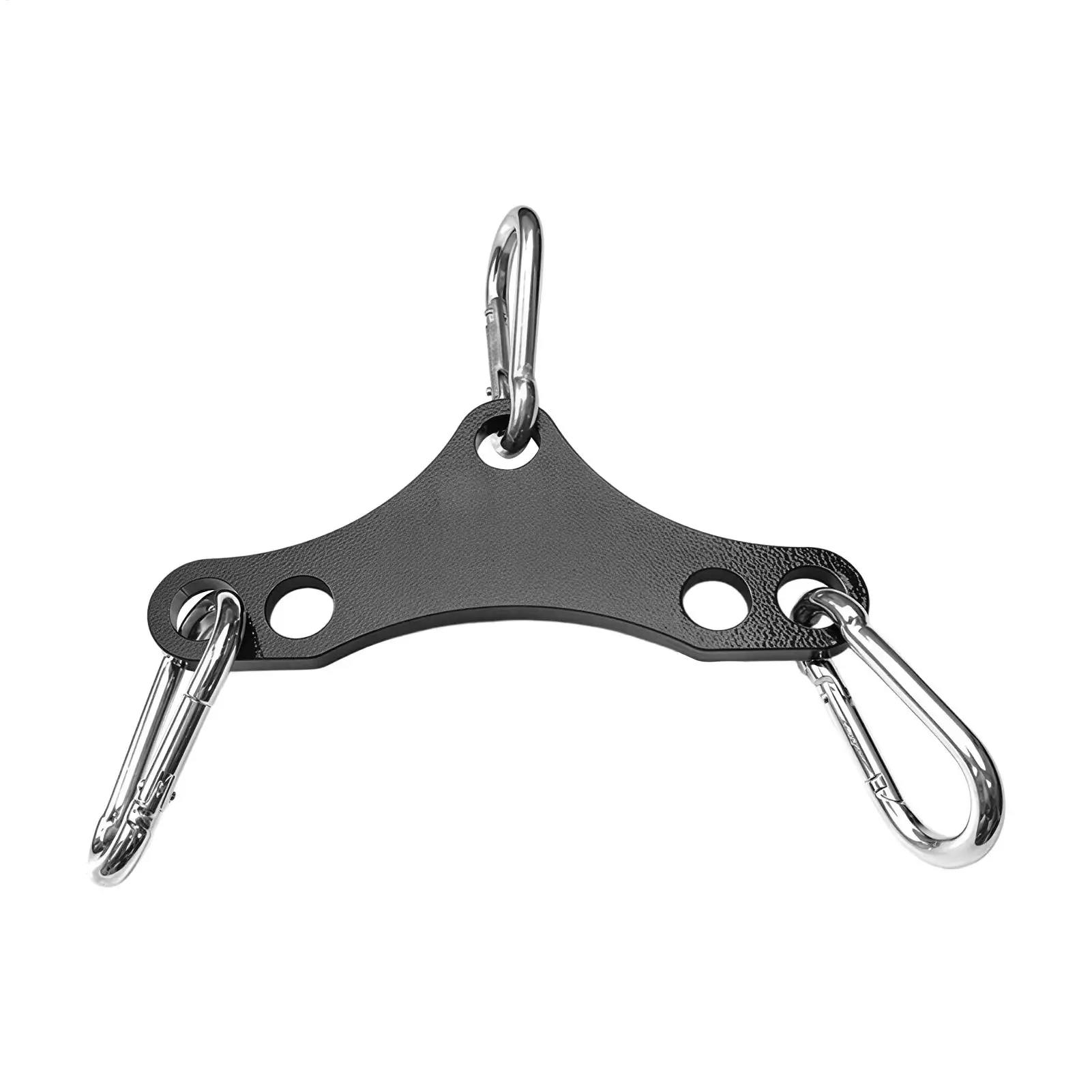 High-position pull-down bar adapter Heavy Duty Fitness Pulley Connector Cable Machine Attachment Adapter with 2 Hooks
