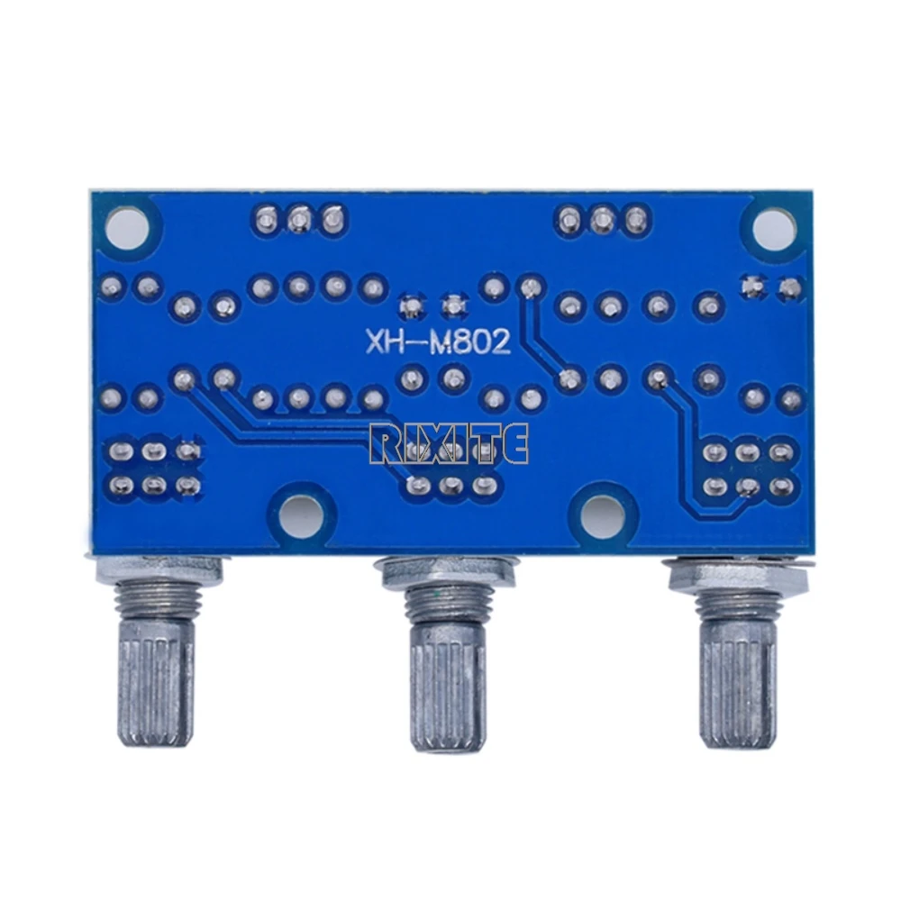 XH-M802 Bảng Mạch Khuếch Đại Mức Điện Áp Cao Và Thấp Phối Tông Màu Bảng Điều Khiển Âm Lượng Loa Siêu Trầm PCB Âm Thanh Điều Chỉnh Bộ Khuếch Đại