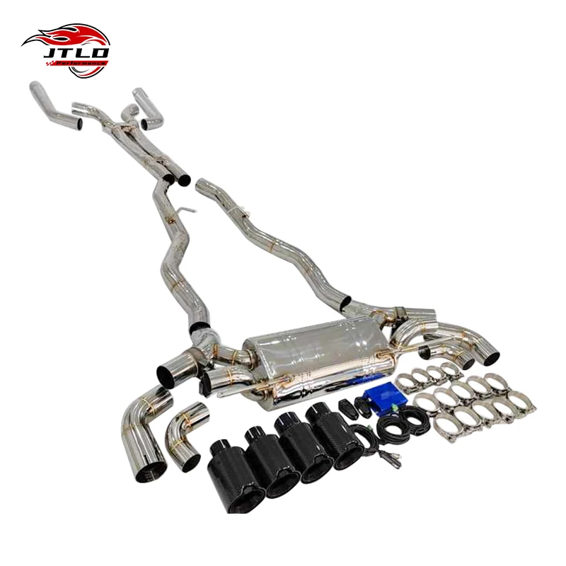 

JTLD Performance 304 Stainless Steel Exhaust System For BMW F90 M5 Valvetronic Catback Escapes Sport Valved Exhaust Pipes