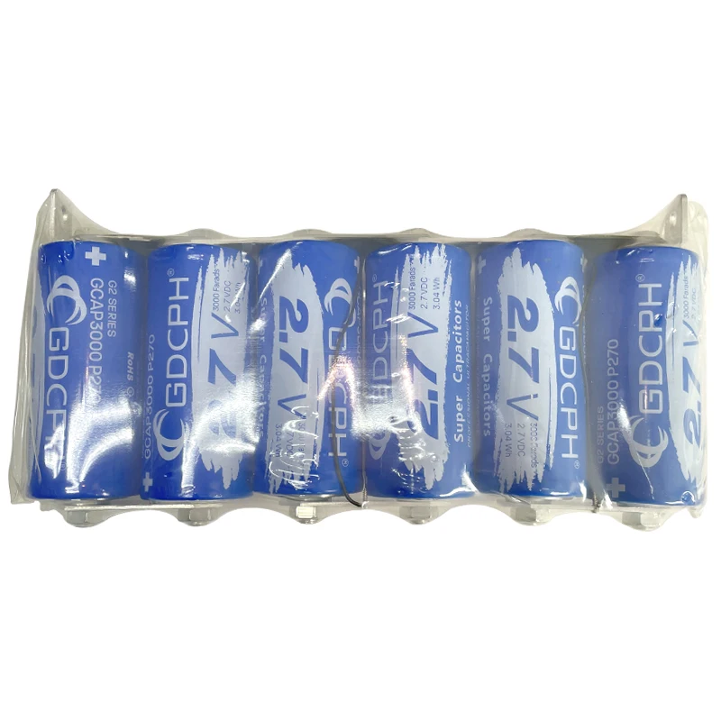 อิเล็กทรอนิกส์โมดูล17V566F ตัวเรียงกระแสแบบตรง2.85V3400F ยานยนต์ตัวต้านทานตัวเก็บประจุแบบซุปเปอร์คาปาซิเตอร์แบบ16V500F