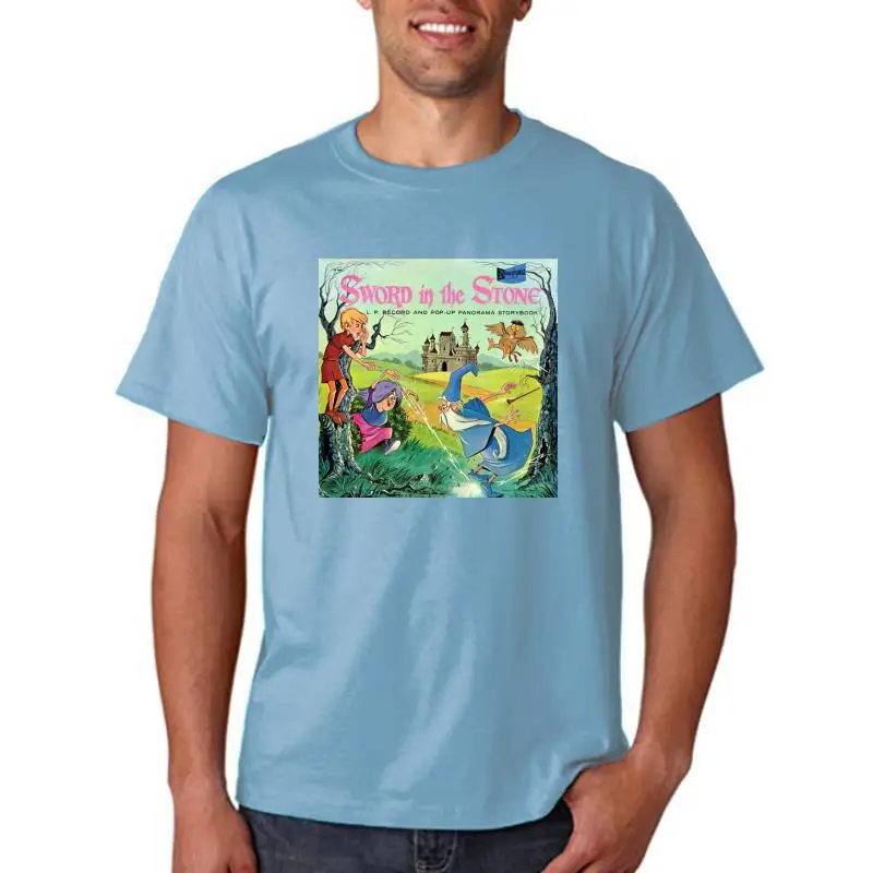 THE SWORD IN THE STONE T shirt Madam Mim Merlin Wart Archimedes castle 1963