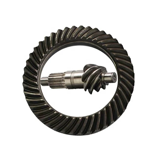

Hot selling steel crown wheel and pinion gear 43MM 59MM for Isuzu FRR FSR 6*35 6*41 7*39 7*41 7*43