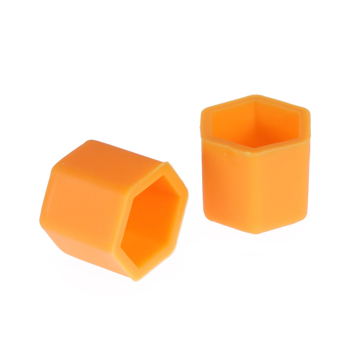 

20Pcs Wheel Bolts Nuts Covers 21Mm Orange Protects Corrosion Easy to Install Various Colors Available for Decoration