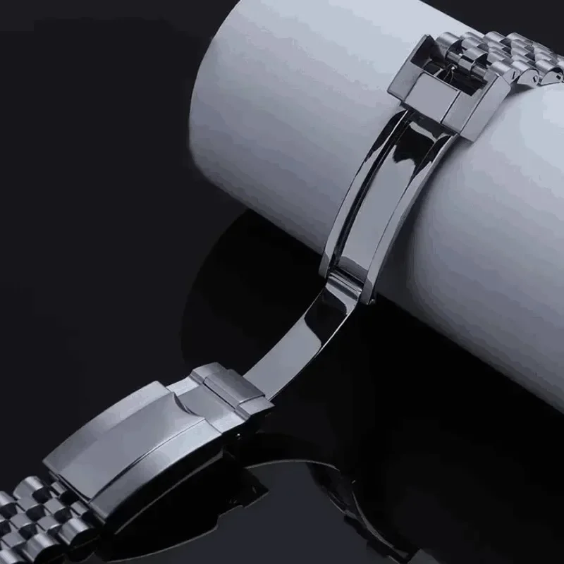 904 اليوبيل حزام (استيك) ساعة ل رولكس الفرعية GMT يخت دايتونا حزام ساعة اليد سوار فاخر تعديل أجزاء استبدال الملحقات 20 مللي متر