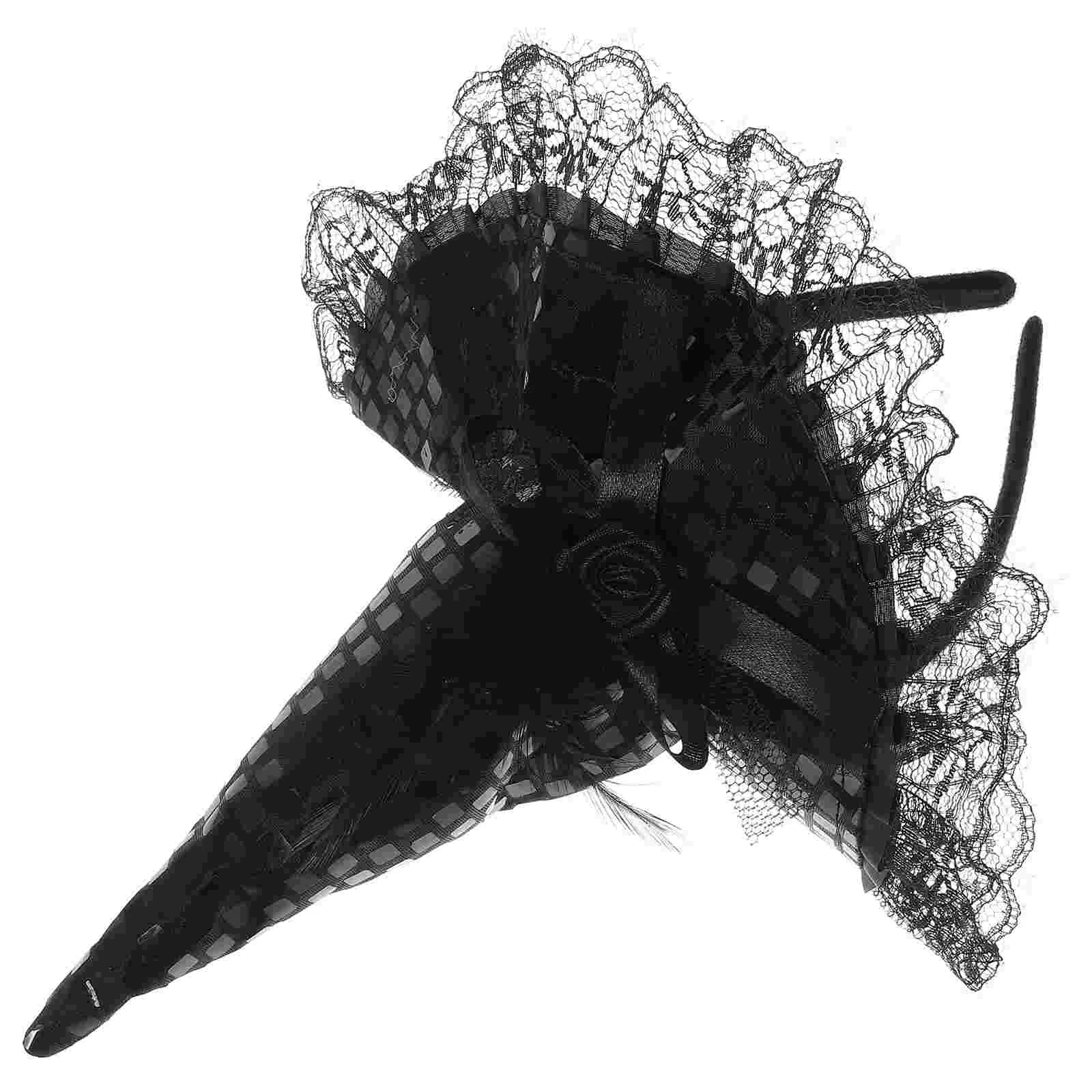 

Halloween Witch Hat Clothes for Kids Clothing Children Headband Women's Party Cap