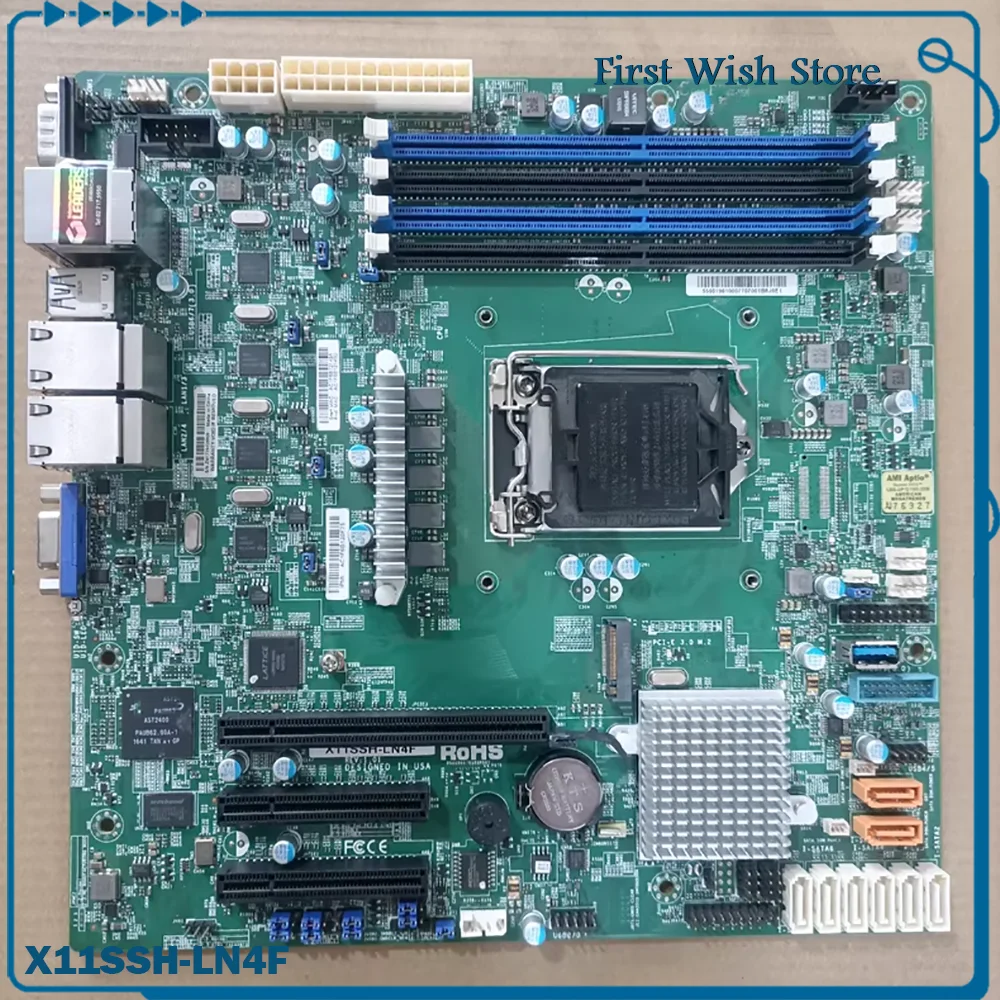 

Материнская плата серверной рабочей станции LGA1151 X11SSH-LN4F