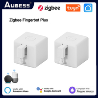 Tuya Zigbee Fingerbot Plus Smart Fingerbot Switch Button Pusher Smart Life Timer Voice Control Works With Alexa Google Home