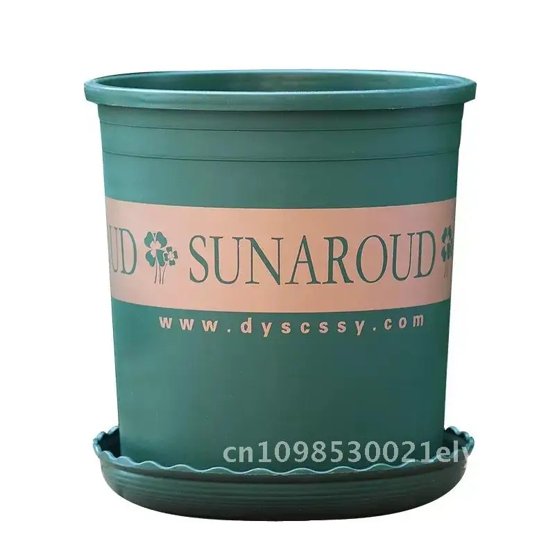 

Plastic Flower Pot Wholesale Balcony Green Rose Potted Strawberry Rose Extra Large Thickened Gallon Pot