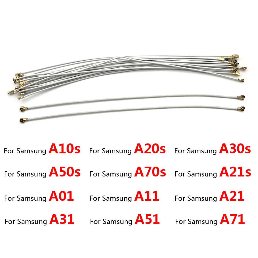 와이파이 안테나 커넥터 신호 와이어 플렉스 케이블, 삼성 A51, A71, A10S, A20S, A30S, A50S, A70S, A01, A11, A21, A21S, A31, A41 용