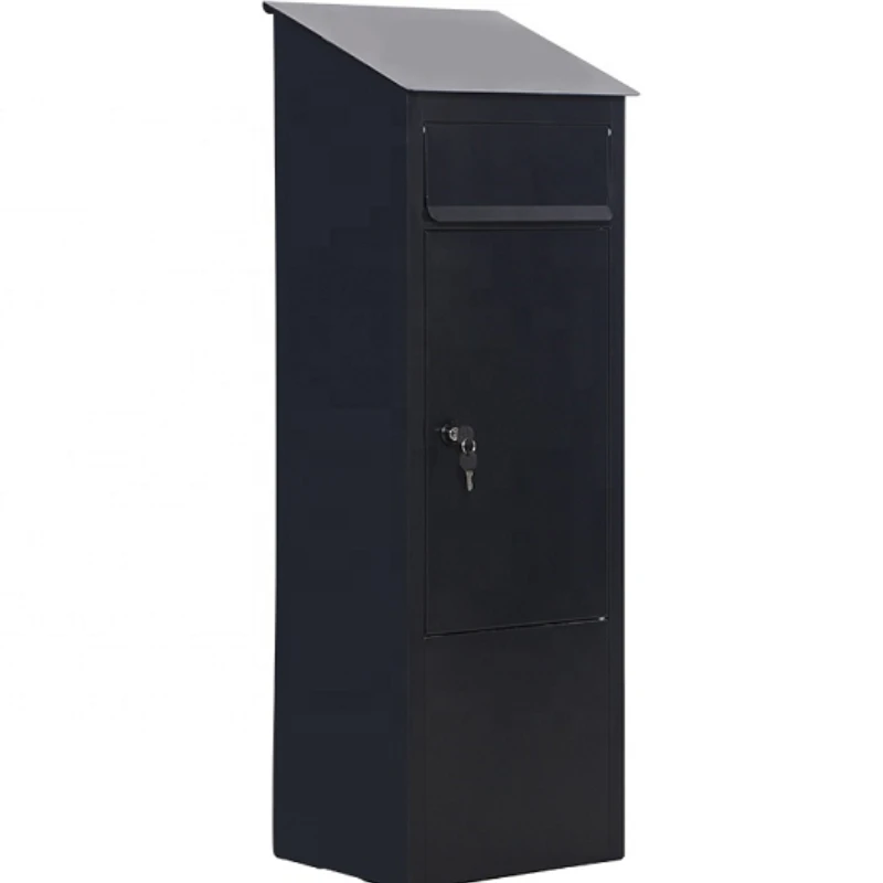 

Factory Large Metal Apartment Waterproof Free Standing Residential Package Delivery Mailbox Cabinet Parcel Drop Box