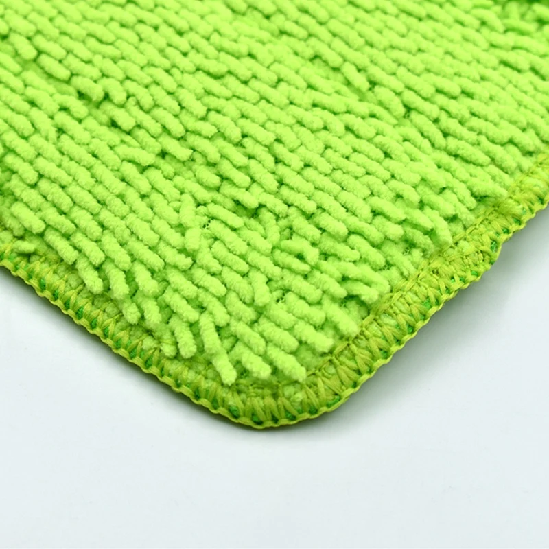 4ชิ้นแผ่น Kain Pel Microfiber แบบนำกลับมาใช้ใหม่ได้สำหรับ swiffer แผ่นไมโครไฟเบอร์ไม้ถูพื้นแบบเปียกและแห้ง