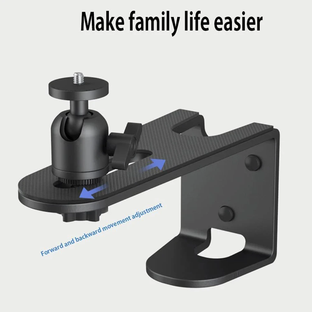 Projector Wall Mount Bracket Cantilever Bracket Aluminium Alloy Suitable for universal 1/4 inch screw holes 3Kg Load Capacity