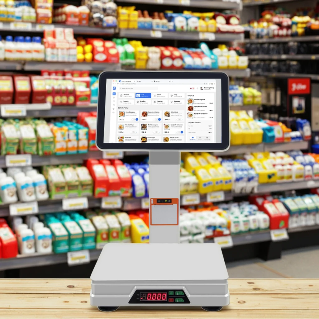 XC Factory Direct 15.6 Inch Win10/11/Linux/Android All-in-One POS System Touchscreen Cash Register Payment Kiosks Weighing POS