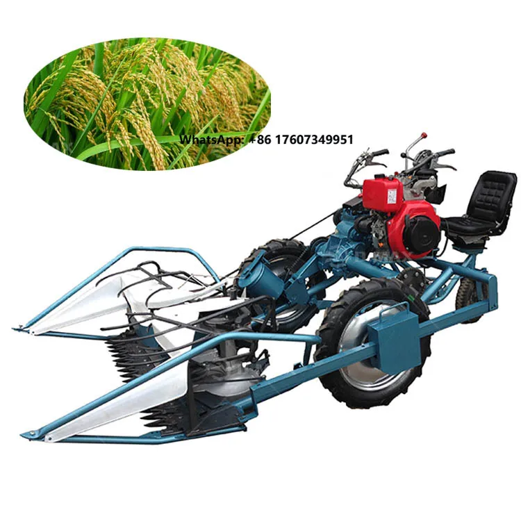 Factory Supply Rice Cutting and Bundle Harvest Machine Agricultural Machinery Equipment World Rice Harvester