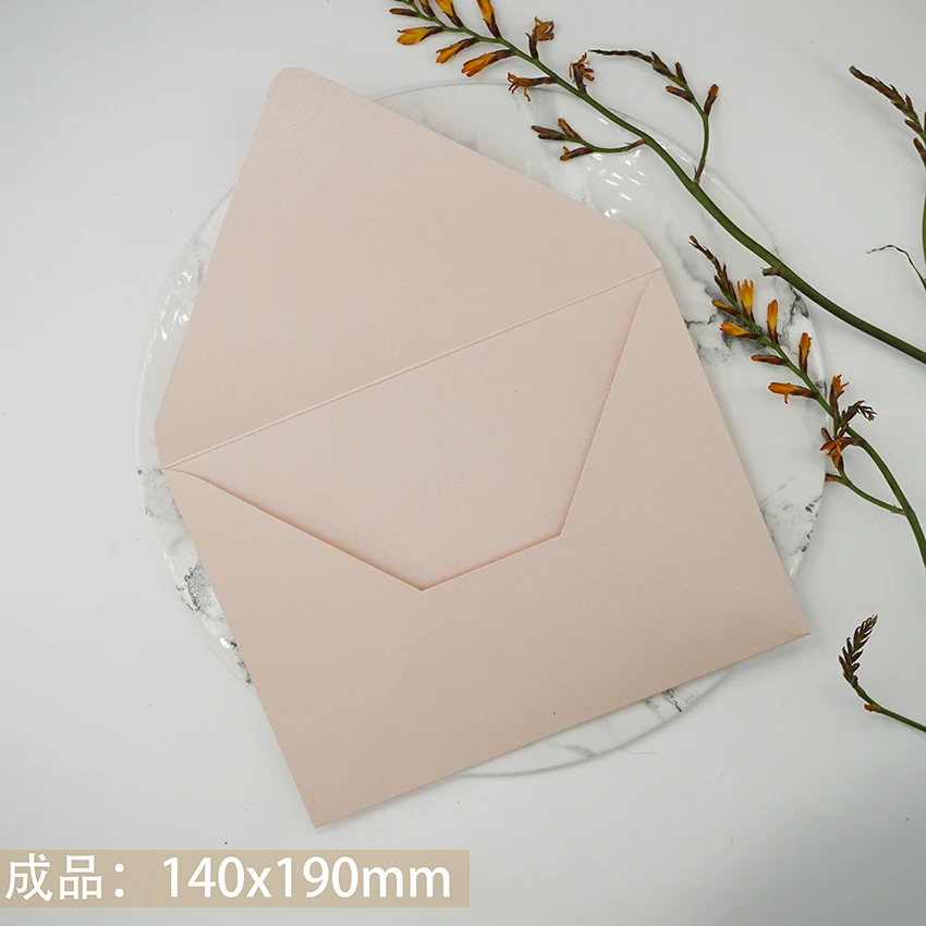 Envelopes 30 peças 19x14cm 250g espessamento papel perolado para convites de casamento cartão postal envelope caixa de presente de negócios de alta qualidade