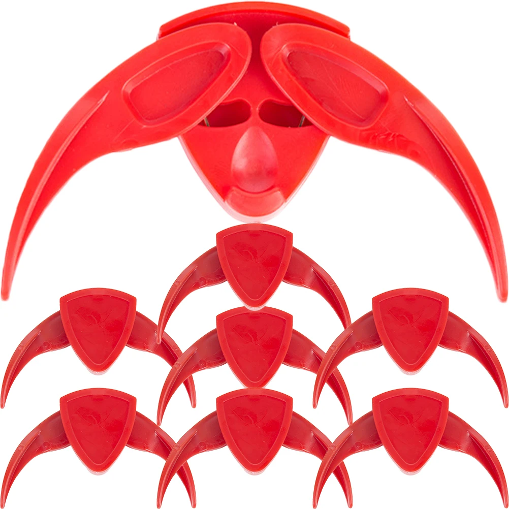 

8pcs Melon Seed Artifact Pliers Sheller Sunflower Nut Peeler Seed Opener Tool Opener Plastic Peelers Kitchen Gadgets Gifts