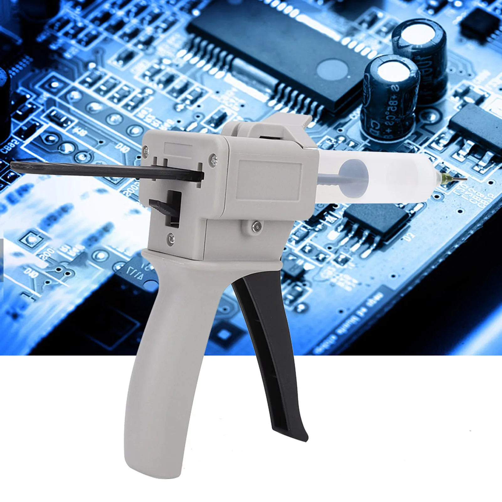 

30ml Dispenser Glue Plastic Manual Single Tube Handle Tool for Pressing Squeezing Glue Single Liquid Handle Tool