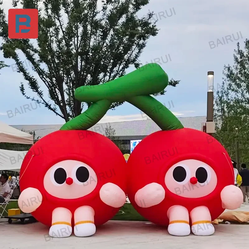 

Factory directly sale inflatable cherry for orchard promotion activity market decoration
