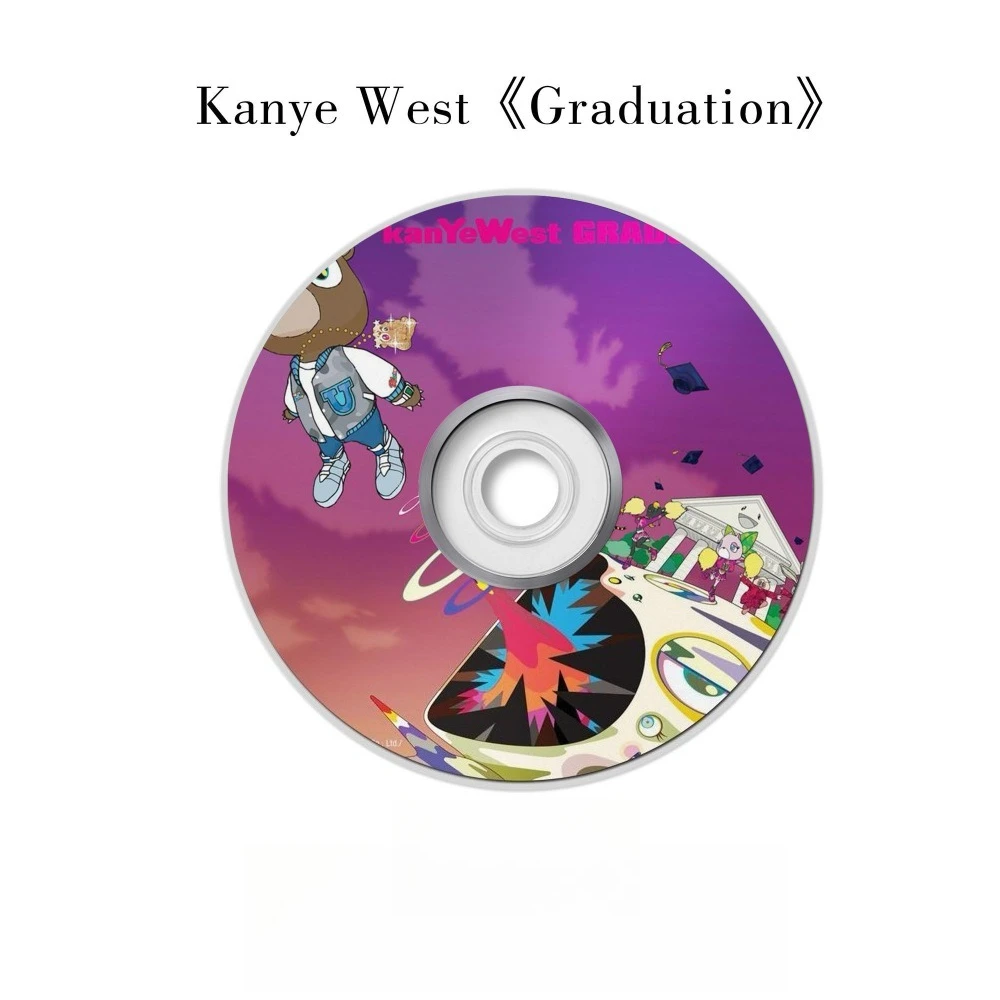 

Альбом Канье Уэста: CD-диск с музыкой в стиле вестерн-хип-хоп и рэп, качество звука без потерь