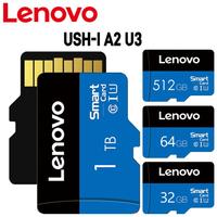 Lenovo Micro TF/SD Card 1TB Class 10 High Speed A2 Memory Card 128GB Memory Flash TF Card 512GB Memory SD Cards 2TB Microdrive