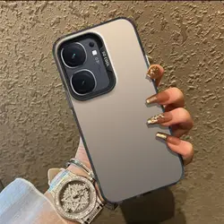 For iQOO Neo 9 Case iQOO Neo9 Pro Phone Case Luxury Laser Metallic Aurora Color Shockproof Bumper Cover
