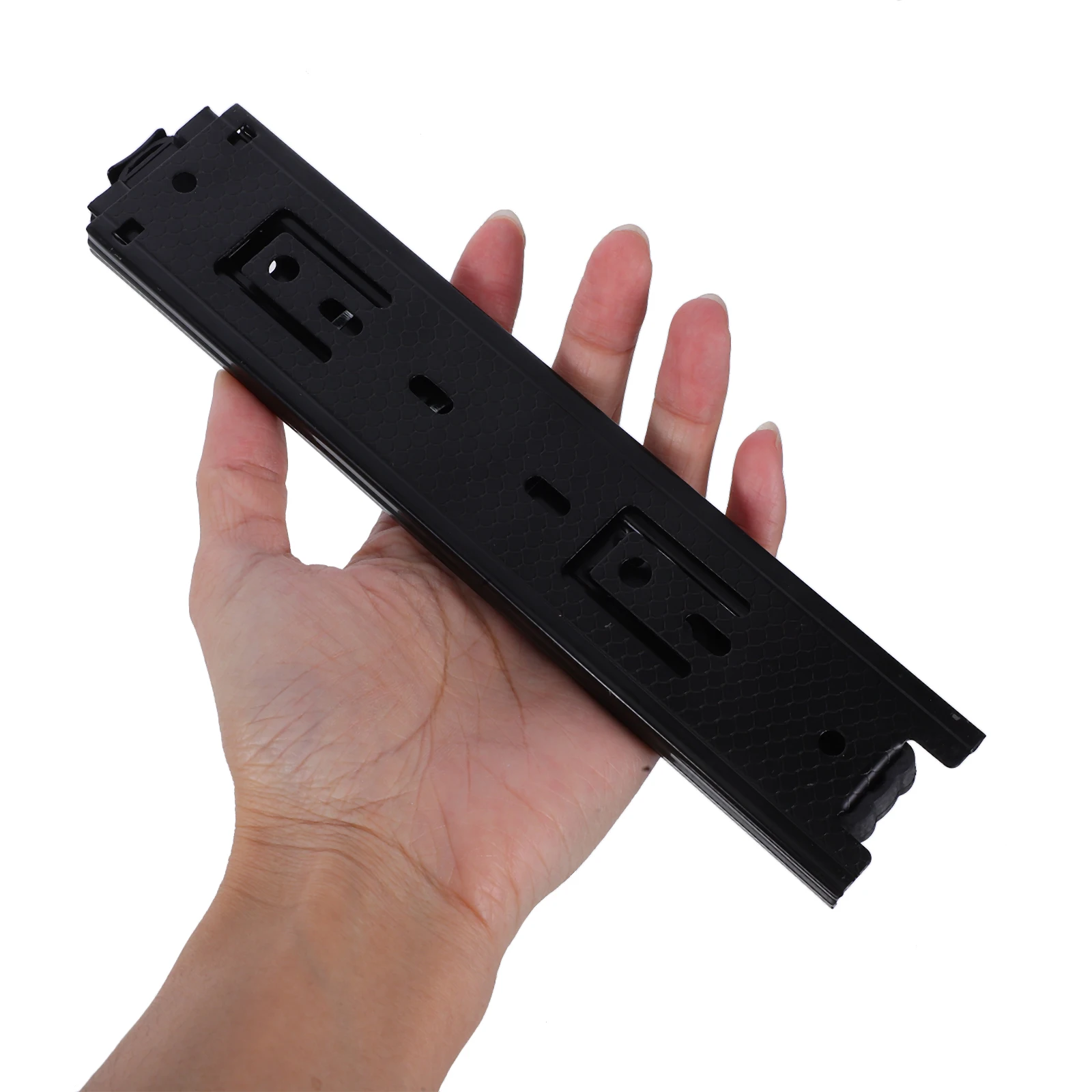 

Slide Rail Drawer Slides Silent Damping Buffer Steel Ball Bearings Cabinet Wardrobe Furniture Smooth Operation Heavy Duty