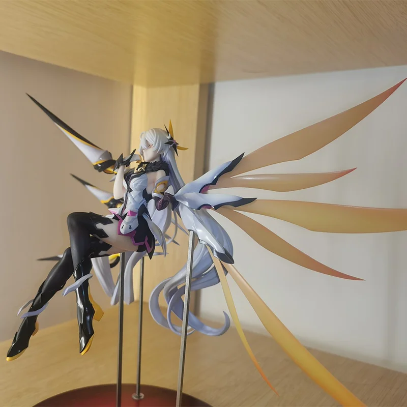 【100% autêntico】em estoque alter original l = 39 h = 29 honkai impacto 3rd kiana kaslana 1/8 personagens do jogo modelo decoração presentes brinquedos