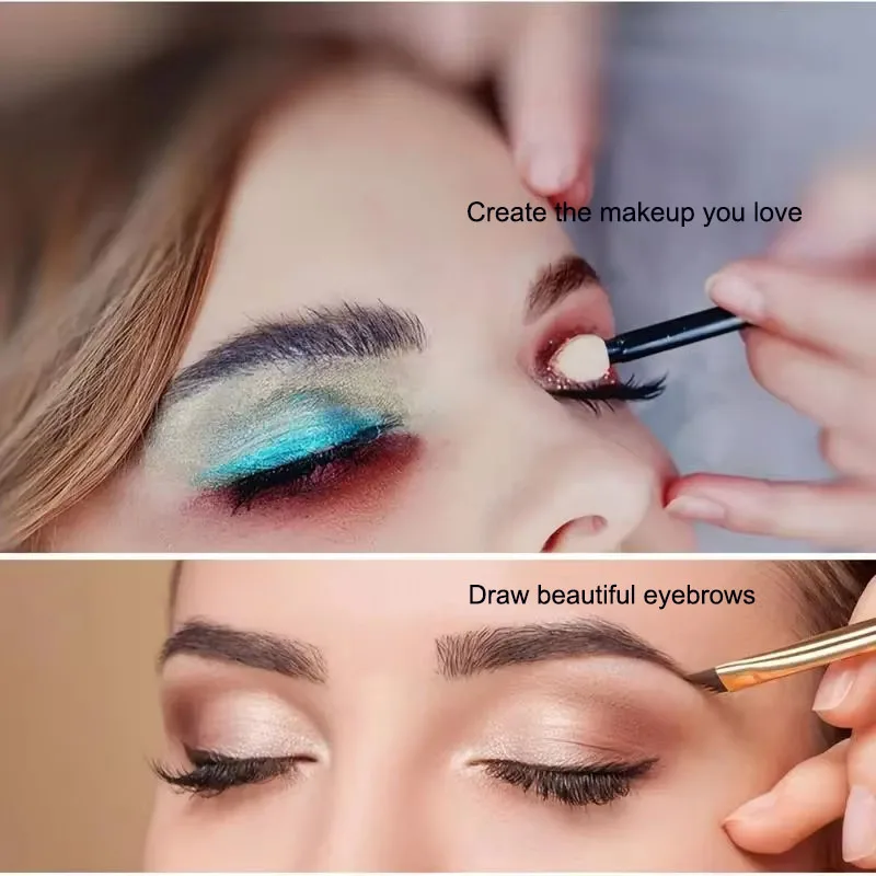 

Профессиональный набор кистей для макияжа, подводка для глаз, растушевка макияжа для щек, косметическая кисть для тональной основы для глаз, 20 шт.