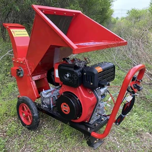 كسارة البنزين بالديزل للبستان ، كسارة الأوراق ، كسارة الخشب ، فرع من 10 سم إلى 15 سم أفضل 8 مبيعات لماكينة تقطيع الأخشاب المستعملة للبيع - رقم 1