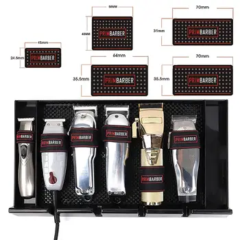 5ks/sada profesionálních zastřihovačů, holičských zastřihovačů vlasů, gumových protiskluzových tepelně odolných rukávů, držáků na zastřihovače vlasů 8 nejlepší prodej zastřihovač holičství grip supreme - №1