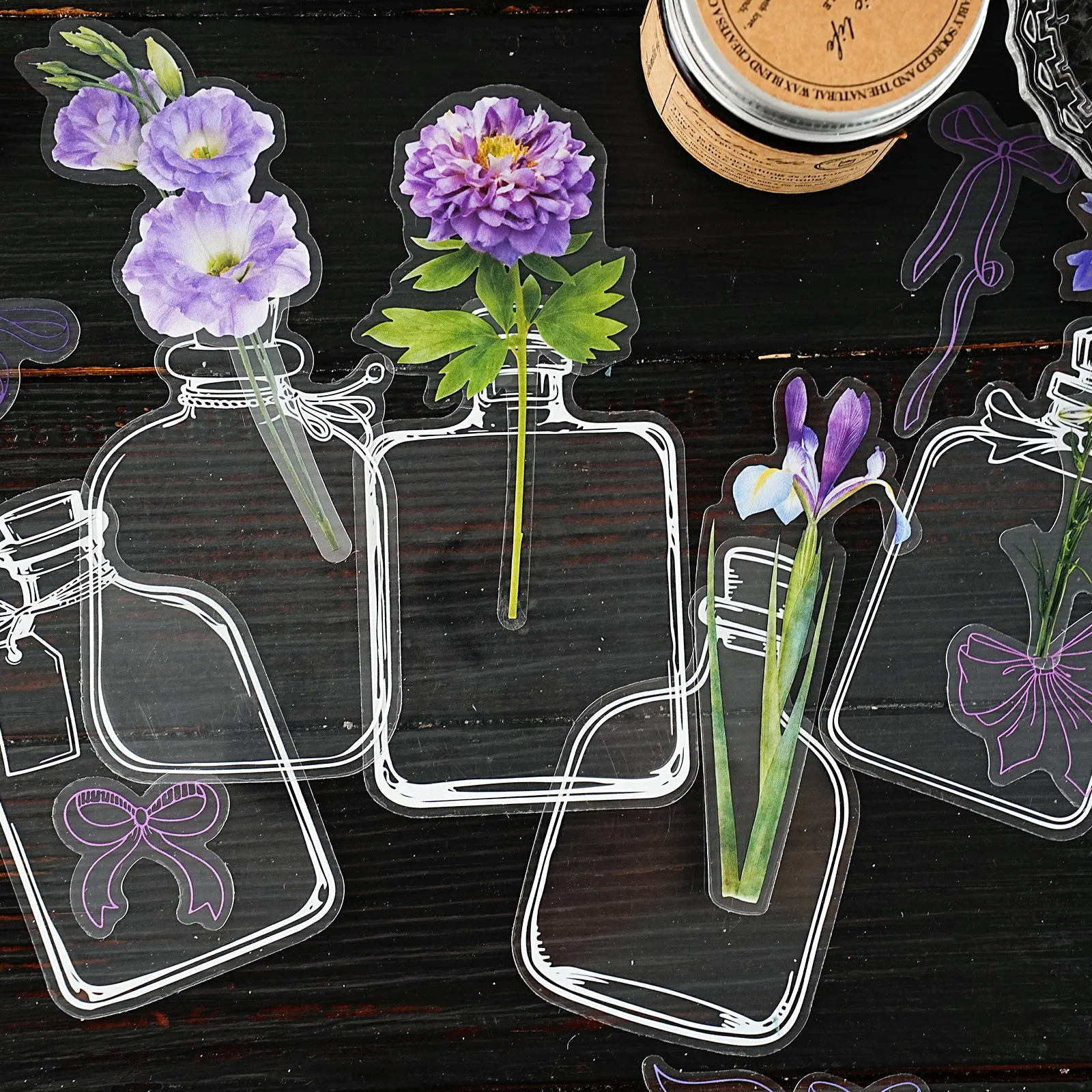 

15sheets/1lot Kawaii Scrapbook Sticker Hidden flowers in dreams Scrapbooking Supplies Planner Decorative Stationery Sticker