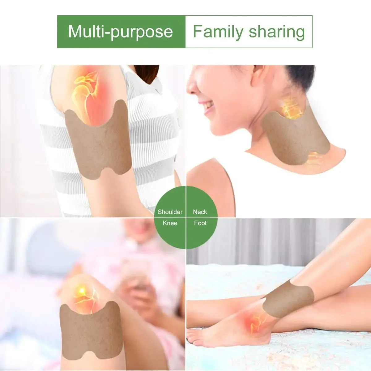 30/60pcs Knee joint Pain Plaster Chinese Wormwood Extract Sticker for Ache Arthritis Rheumatoid Relief Patch