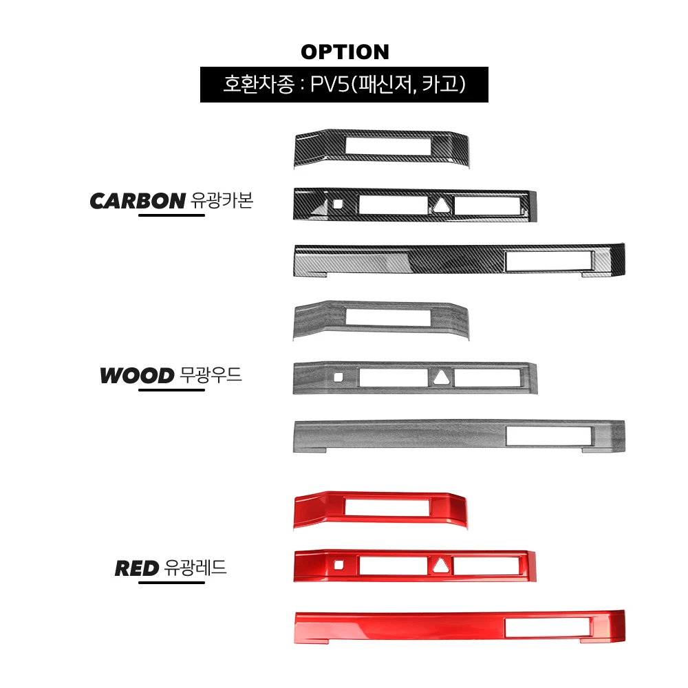 

Для Kia PV5 2025-2026: Накладка на центральный воздуховод приборной панели (левый руль), аксессуары для стайлинга интерьера автомобиля