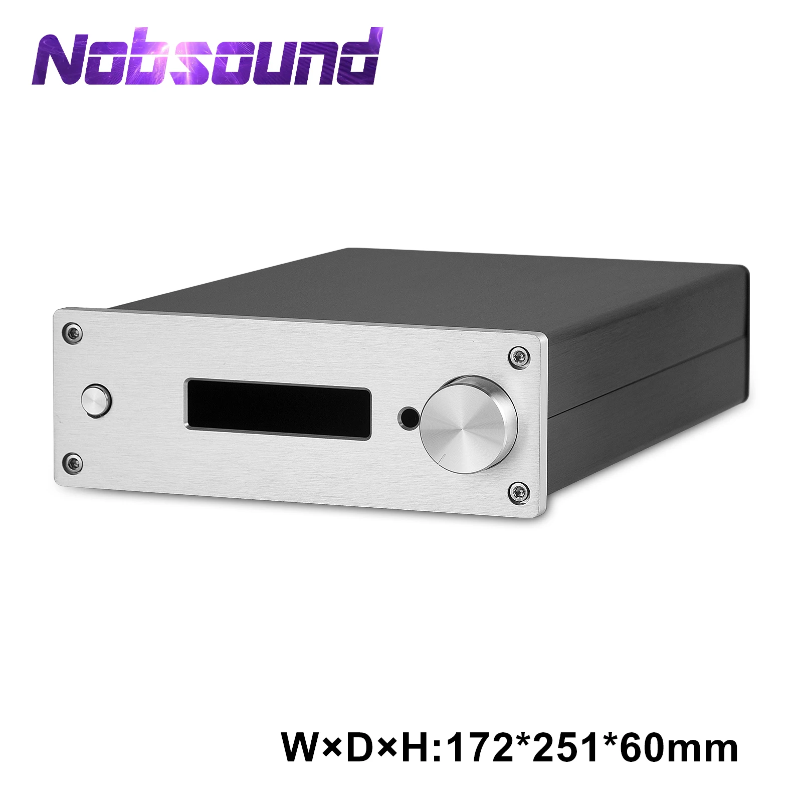 Nob sound hifi diy verstärker gehäuse aluminium gehäuse gehäuse vorverstärker gehäuse