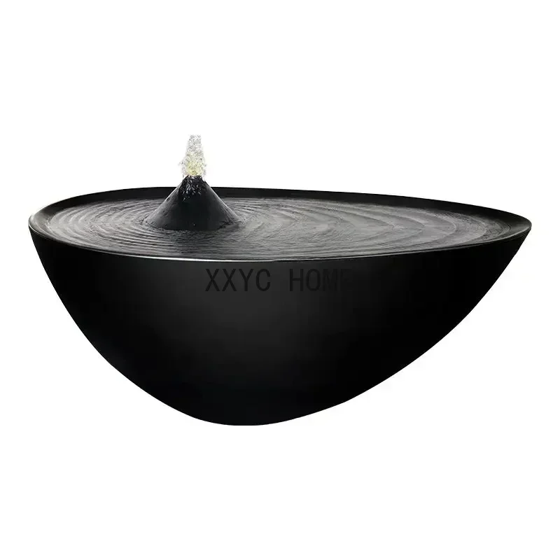 

Creative Zen Fountain Decoration Water Drop Landscape Waterscape Sketch Simple Modern Flowing Water Ornaments