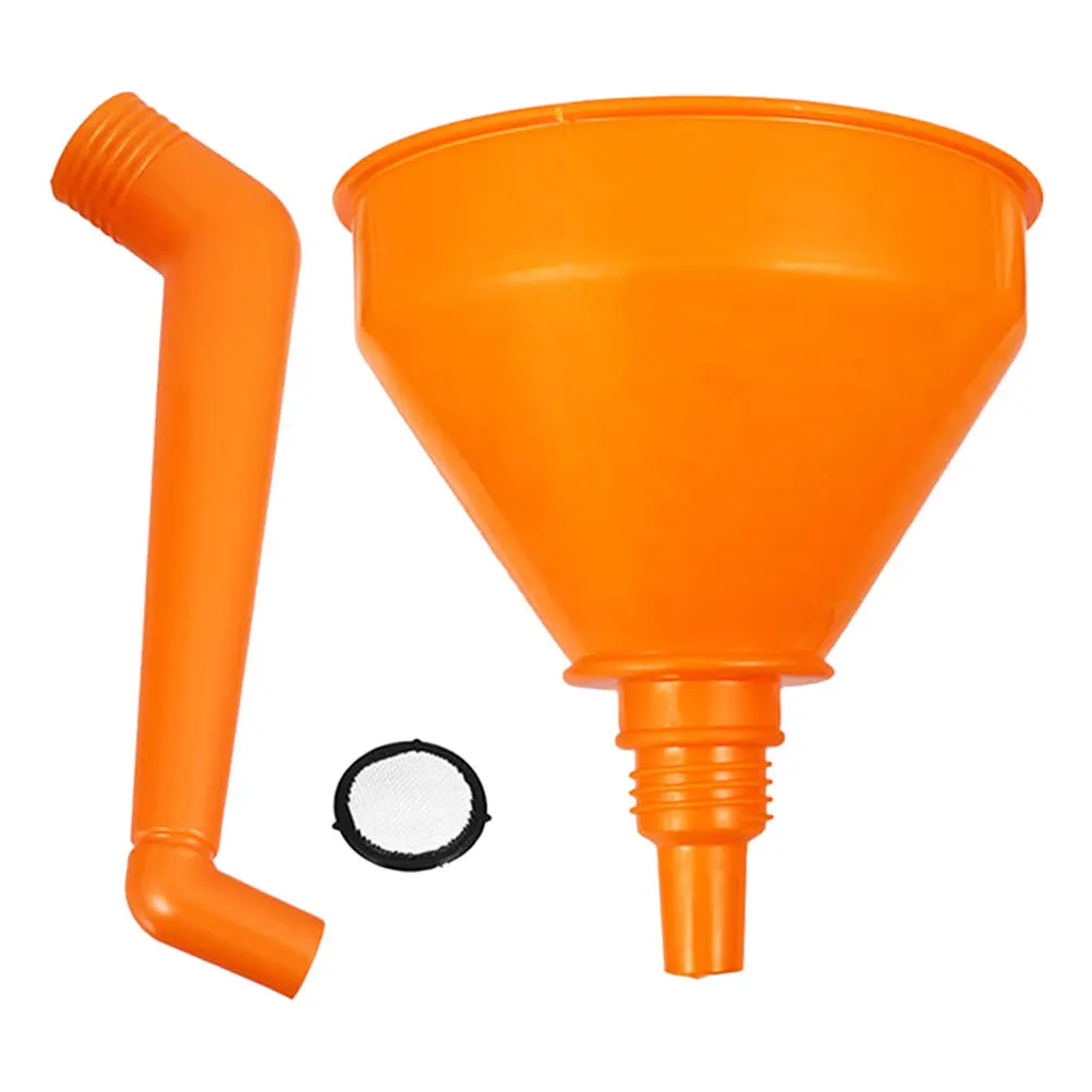 

Heavy Duty Oil Funnel Large Capacity Gas Fuel Funnel for Automotive Motorcycle Generator Transmission Fluid Drain Filling