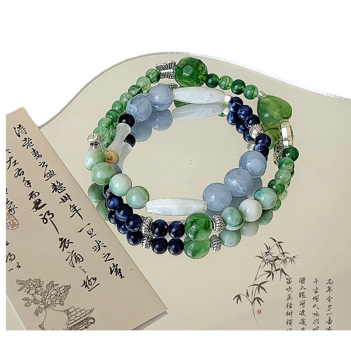 خرز دائري من الأكريليك بنمط كلاسيكي بلون نقي، مادة خرز يدوية الصنع، سوار، قلادة، مجوهرات، خرز فضفاض