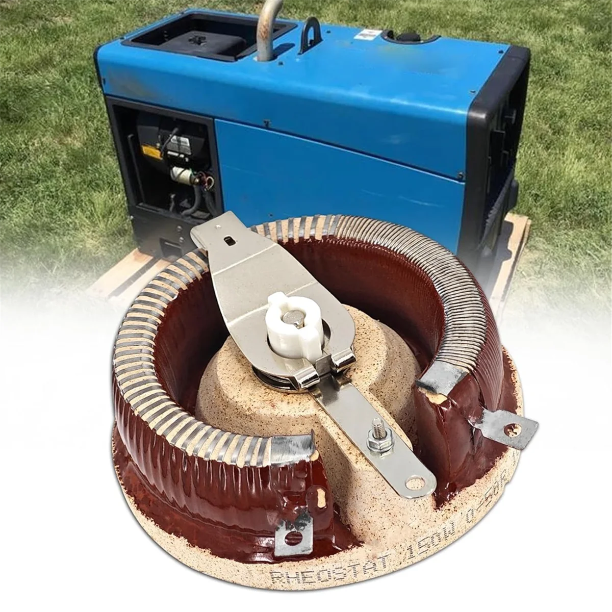 

A002 239168 Rheostat 150 Watts 50 Ohm,Interchange with 238905 Rheostat,Rheostat Fits for 225/250 Welding Generator