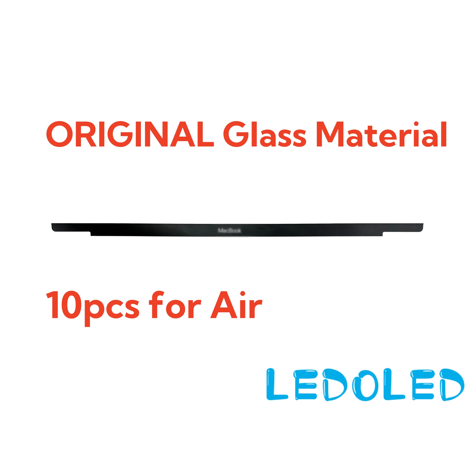 Original LCD Screen Trim Logo Bezel Cover Glass for Macbook Air A1932 A2179 A2337 Pro A1706 A1708 A1989 A2159 A2251 A2289 A2338