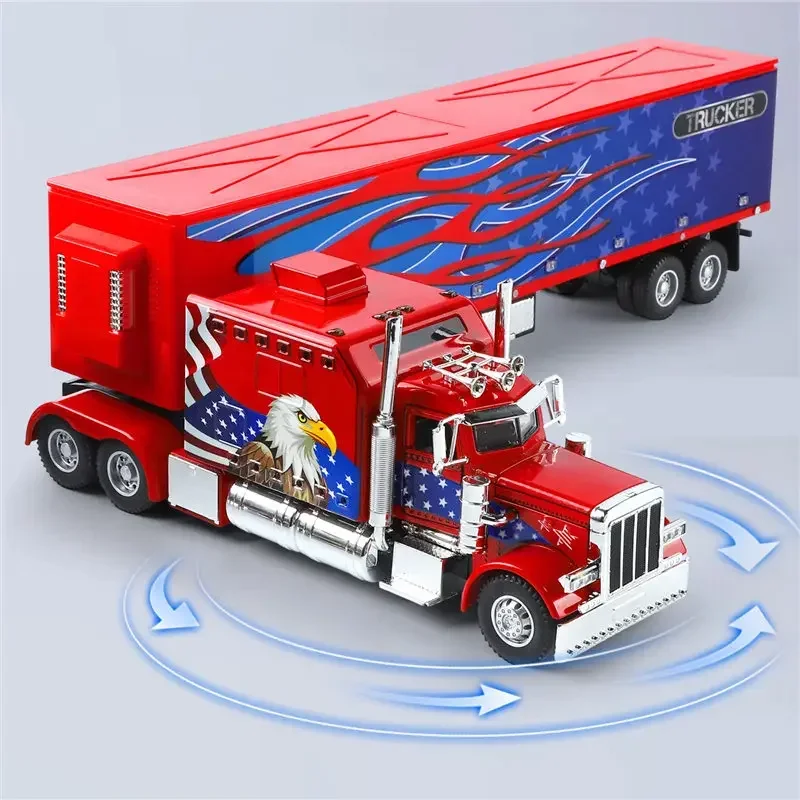 modele-de-camion-1-24-en-alliage-semi-remorque-en-metal-moule-sous-pression-vehicule-de-transport-d'ingenierie-avec-simulation-de-conteneur-son-et-lumiere-cadeau