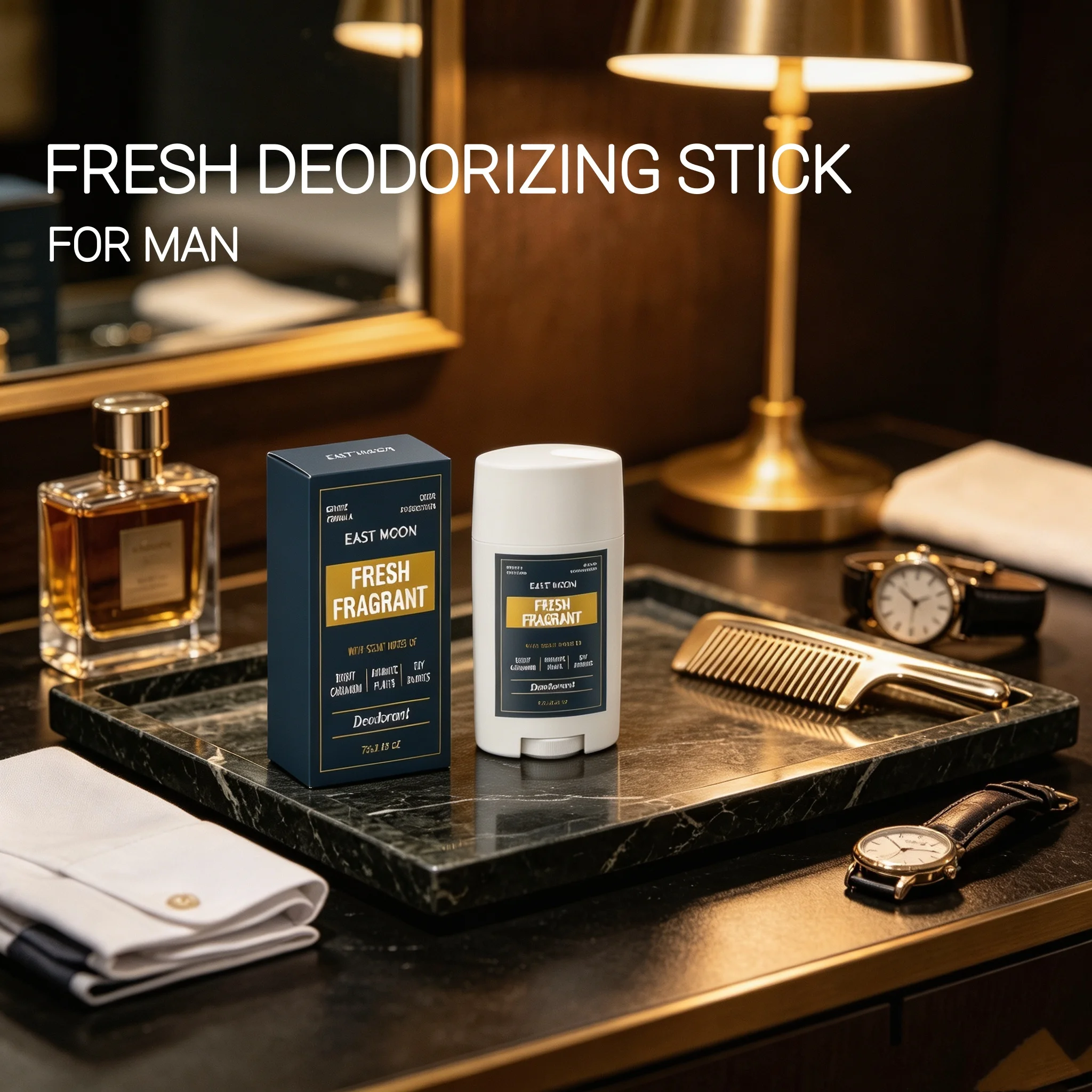Body Deodorant Stick For Man Efficiently Eliminate Odor Lasting Freshing Aroma Sweat Protection All-Day Underarm Deodorant Stick