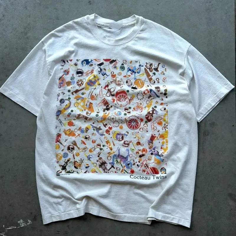 1994 Cocteau Twins Four Calendar Cafe T Shirt  S 5XL